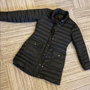 Theory winter coat - black